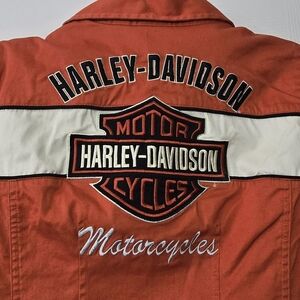 Harley-Davidson Men's Orange Jacket
